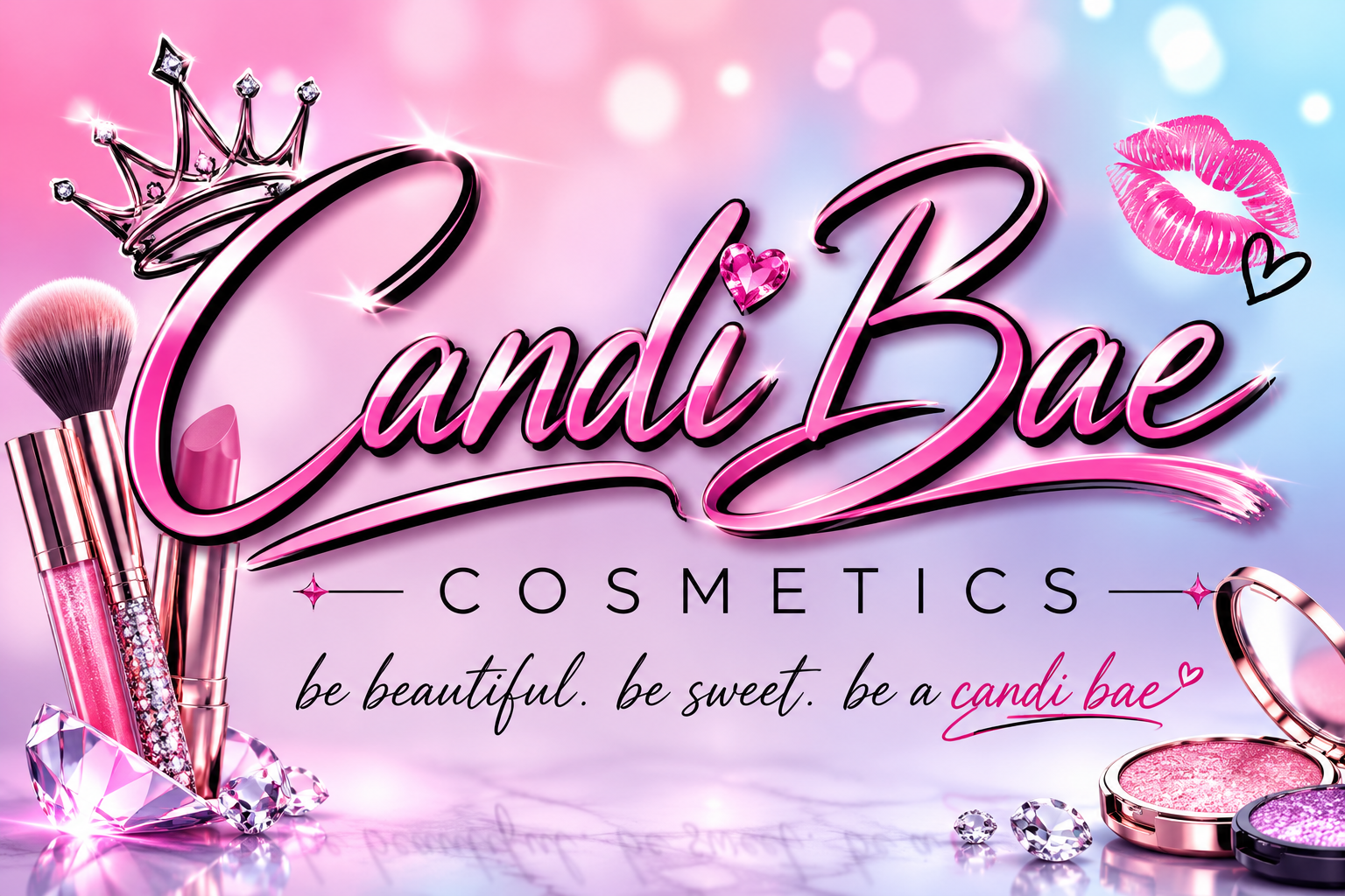 Candi Bae Cosmetics Banner