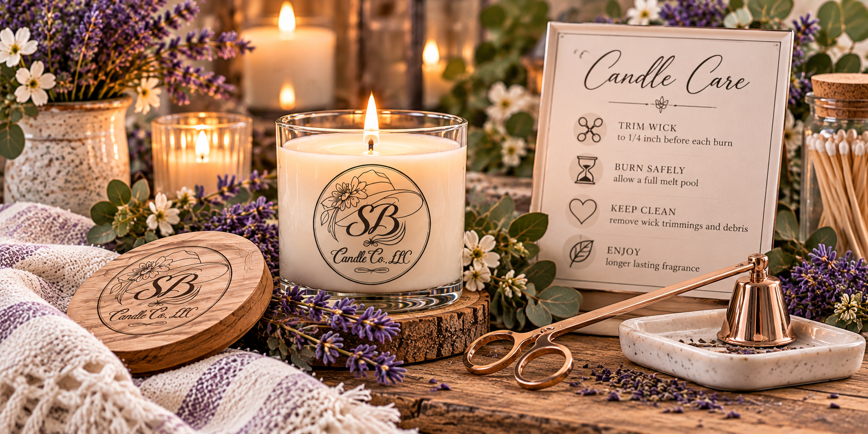 Candle care and candle accessories