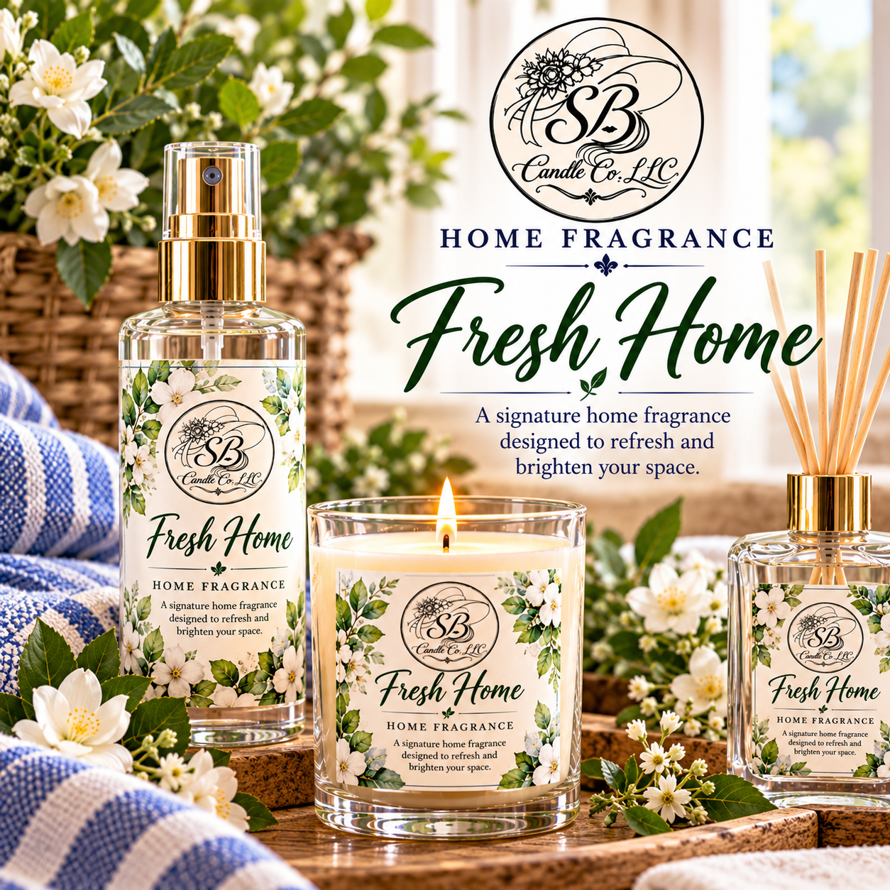 Sassy Belle home fragrance collection