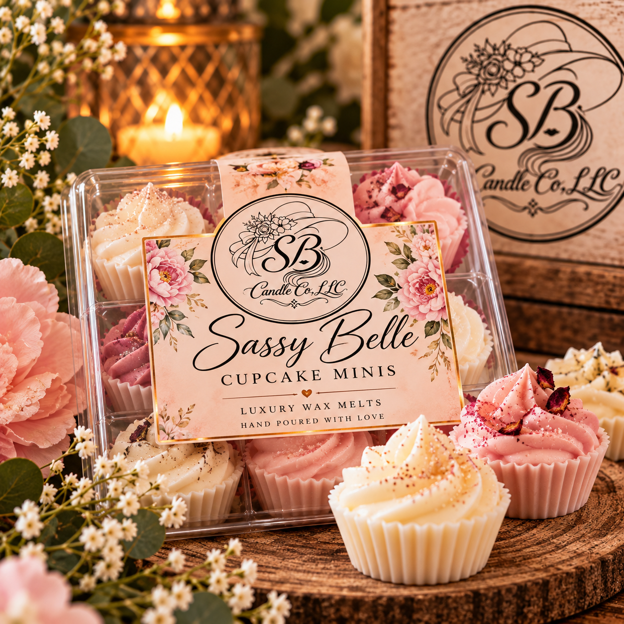 Sassy Belle seasonal candle collection