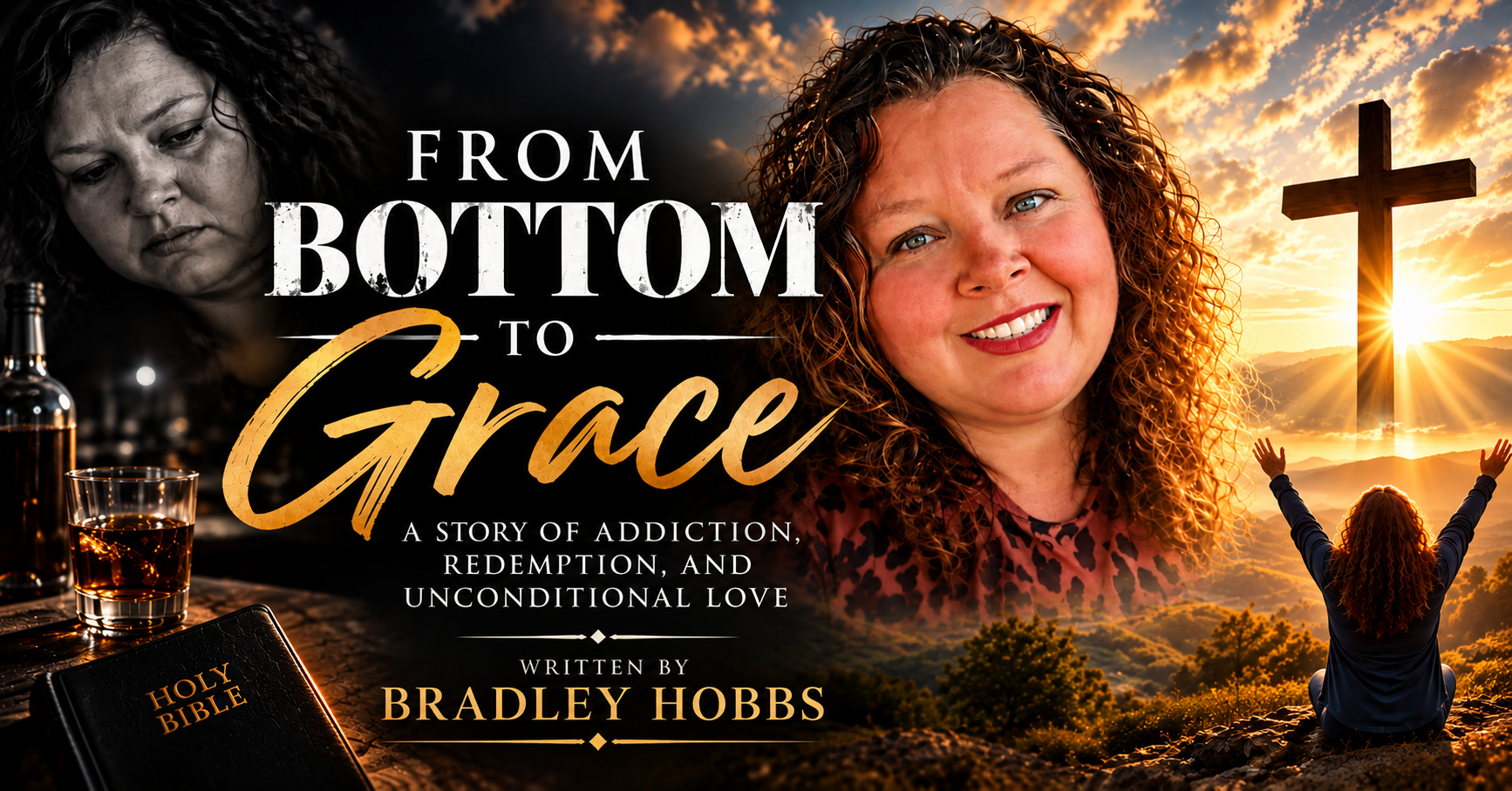 From Bottom to Grace by Bradley Hobbs, a story of addiction, redemption, and unconditional love
