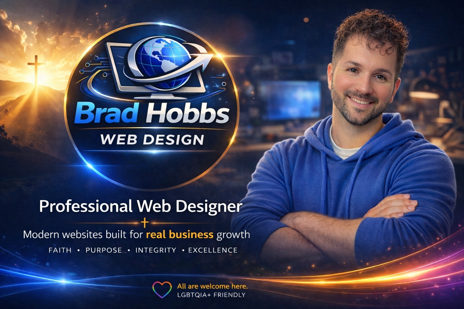 Brad Hobbs Professional Web Designer Banner