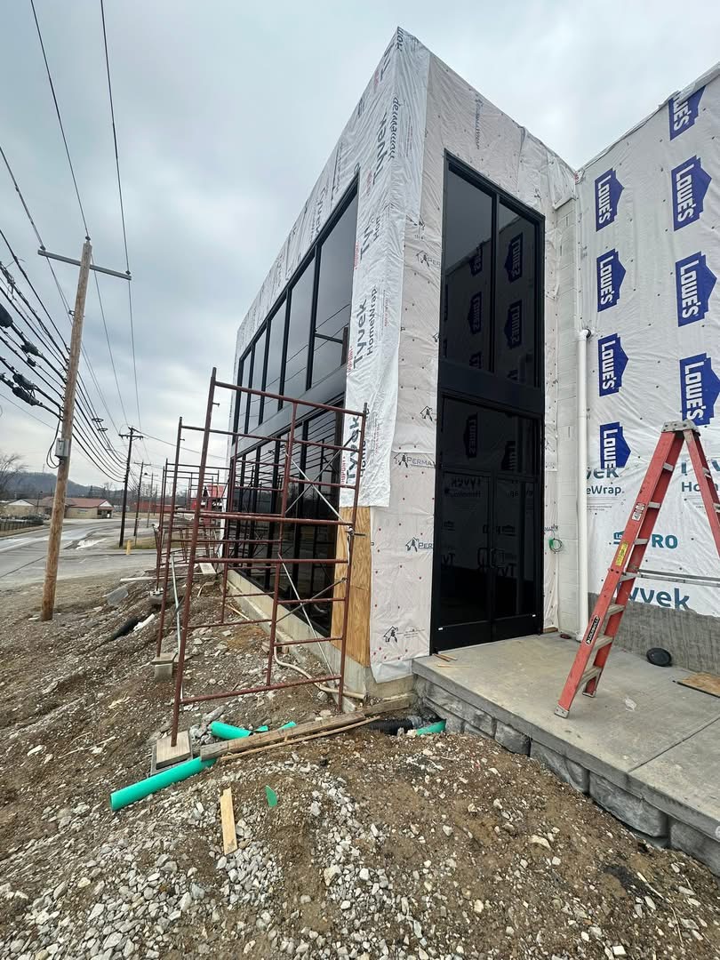 Full building glass