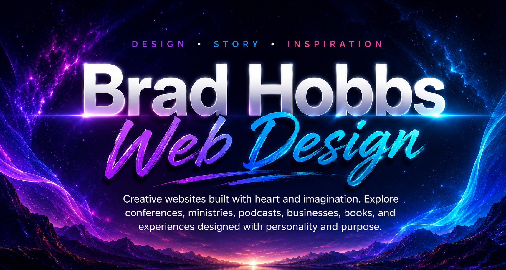 Brad Hobbs Web Design Banner