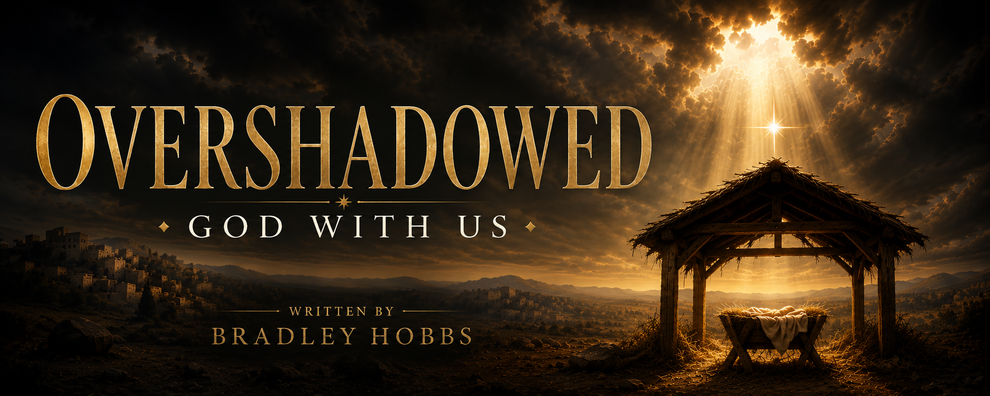 Overshadowed God With Us Banner