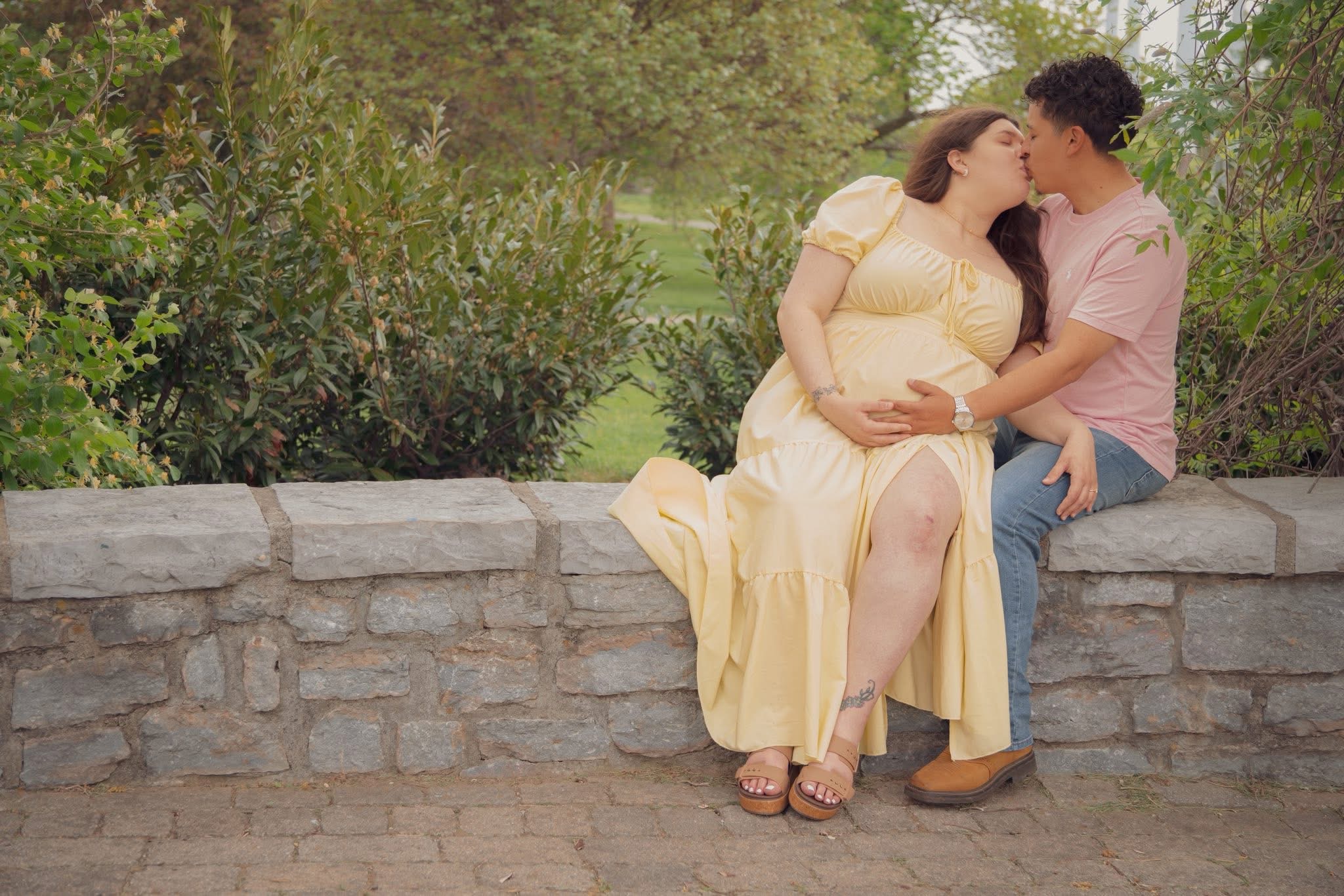 A meaningful portrait from a Growing Love Photography session