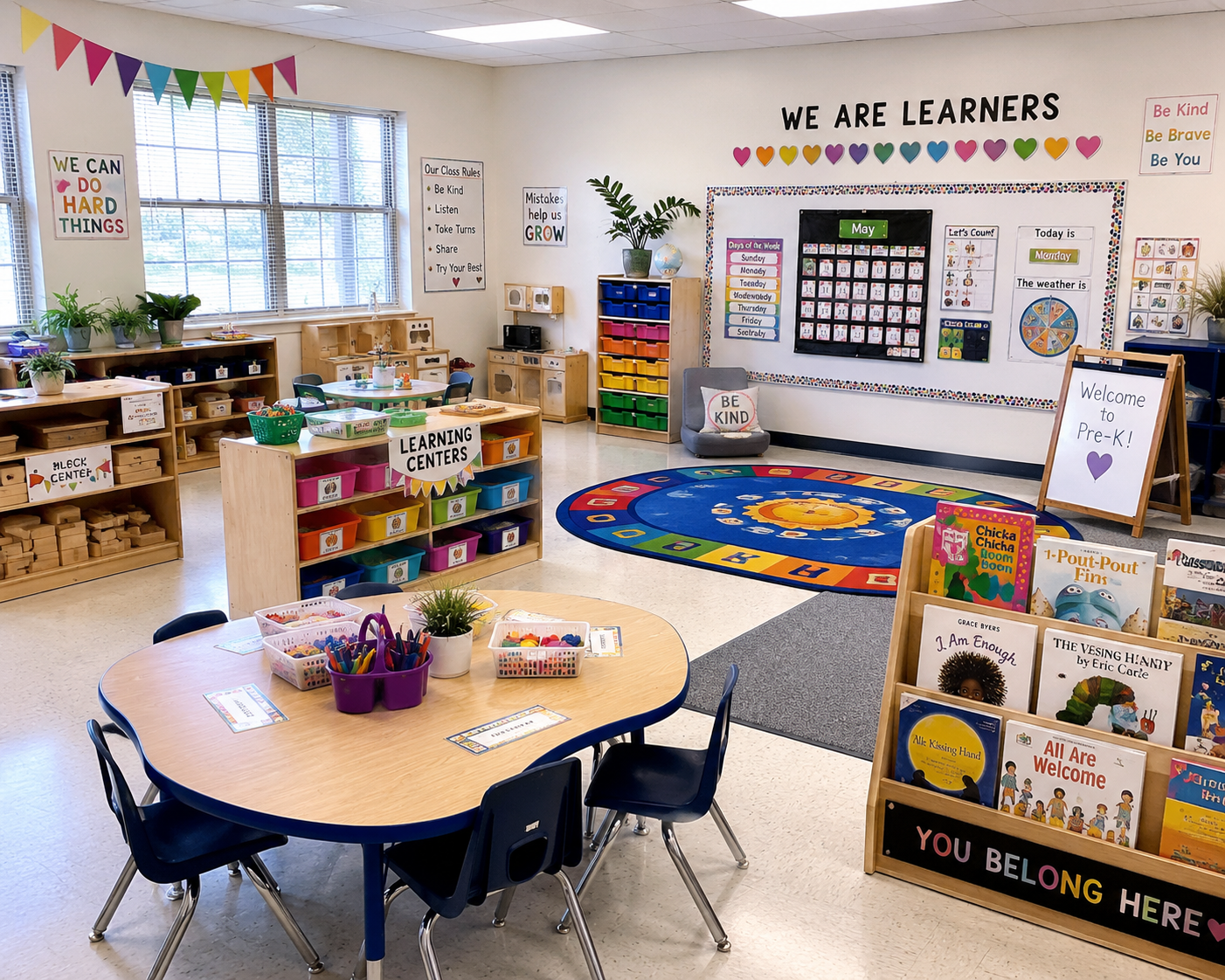 Pre Kindergarten classroom