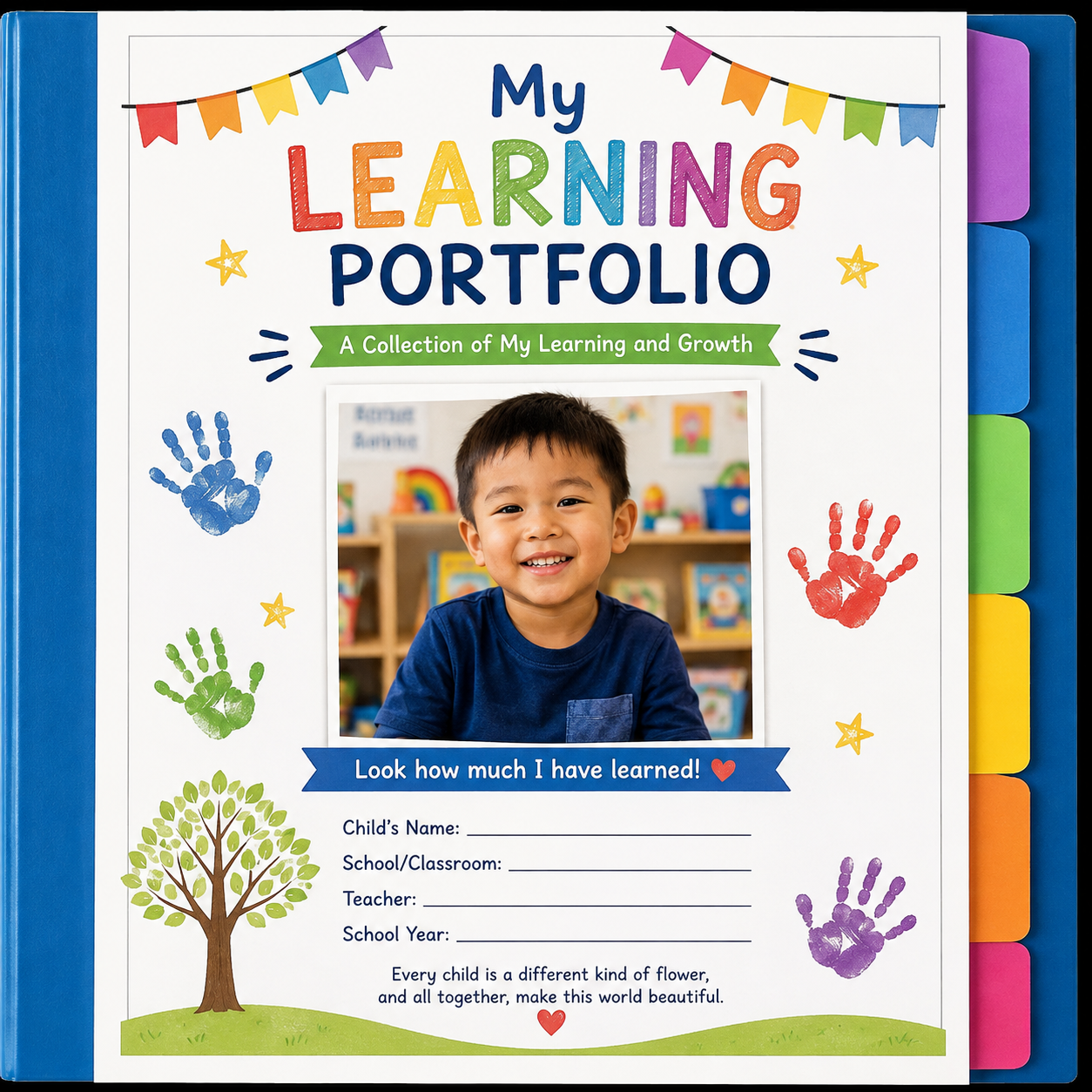 Child Portfolio Cover Page