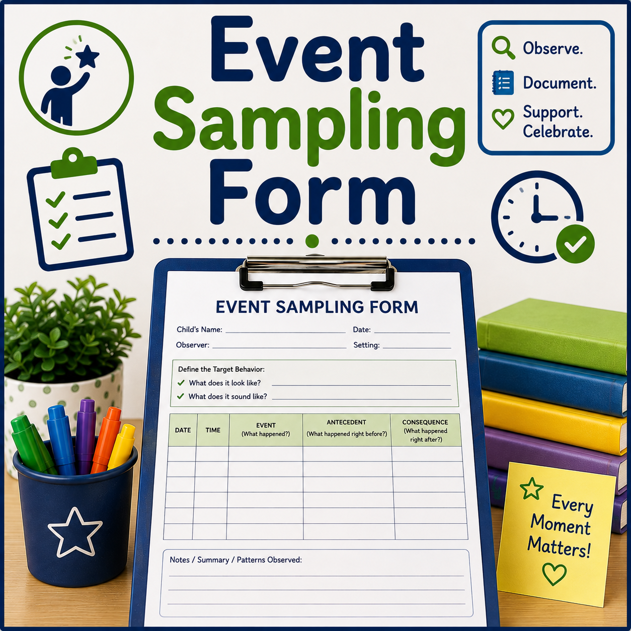 Event Sampling Form