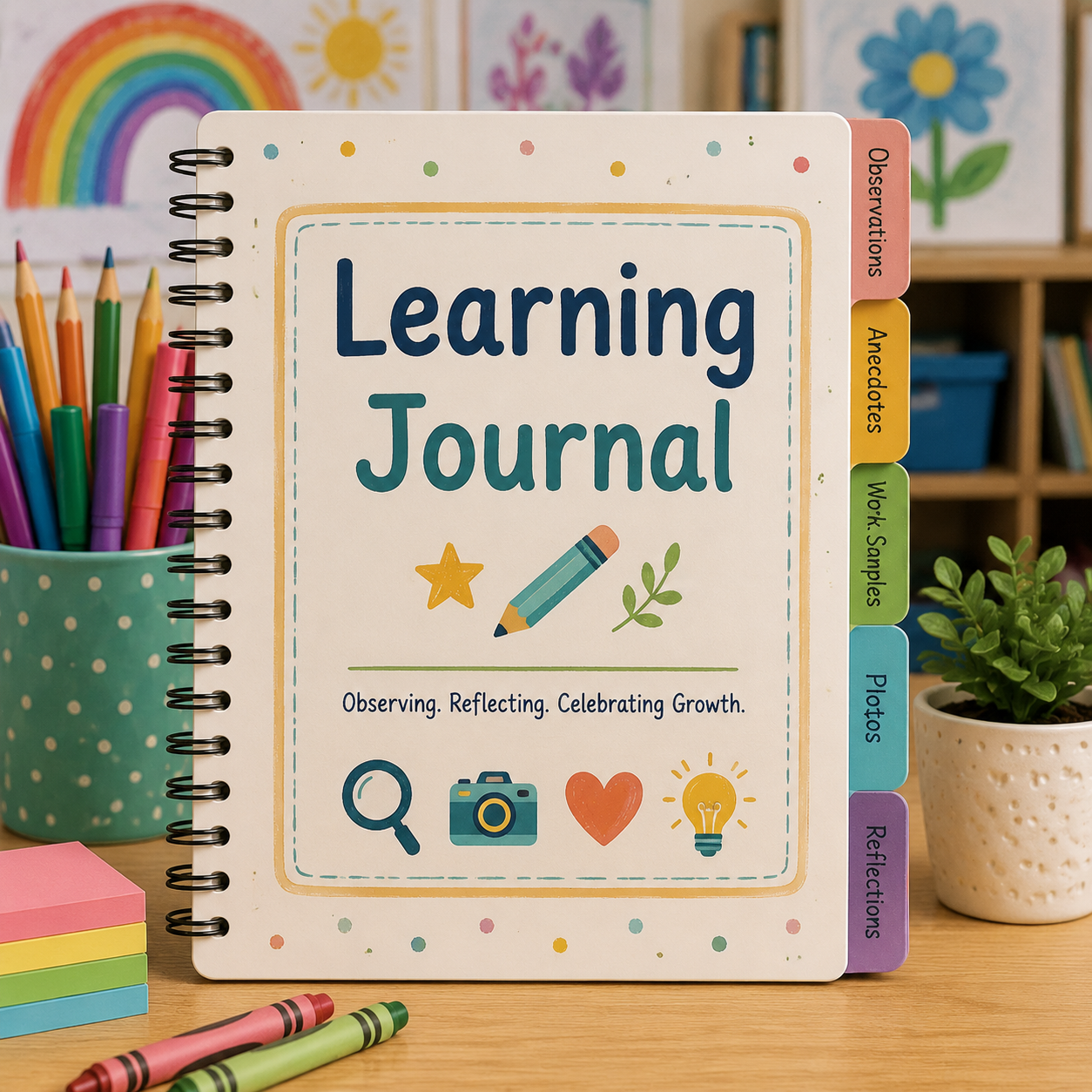 Children learning journal printable