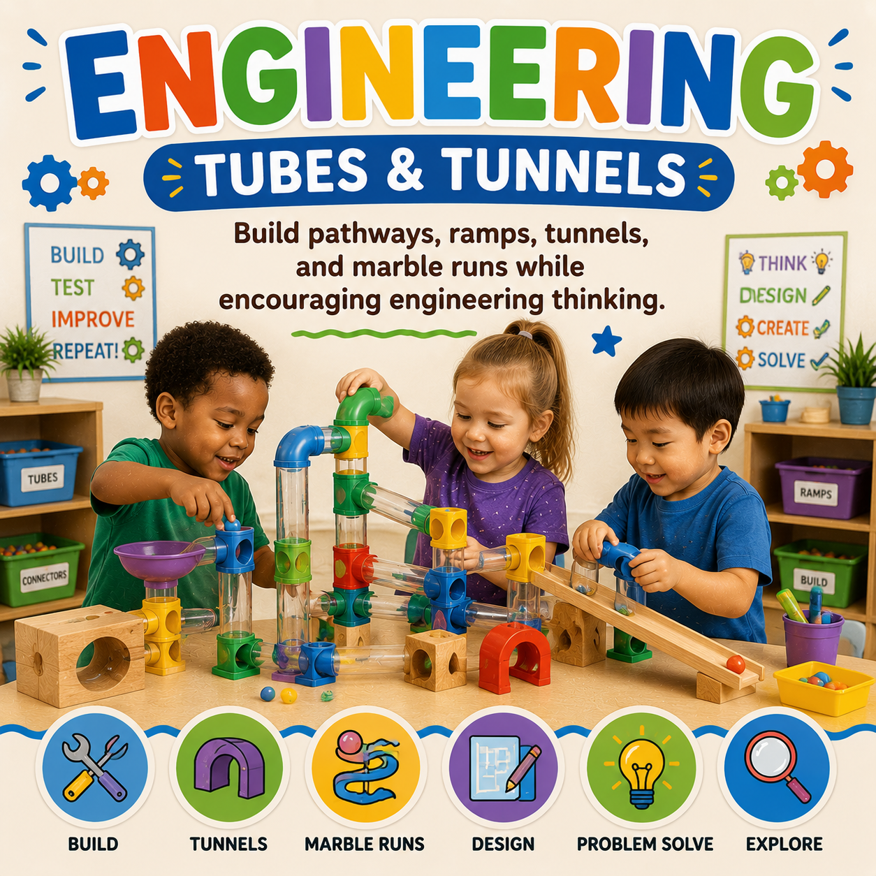 Tubes and Tunnels Study